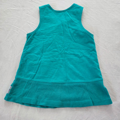90s Vintage Gymboree Teal Cotton Dress 2t/3t