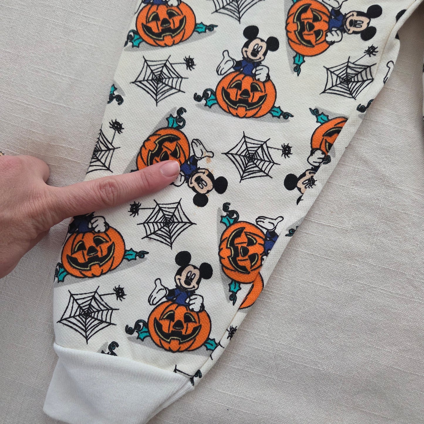 90s Vintage Halloween Mickey Mouse Jogger Pants 4t