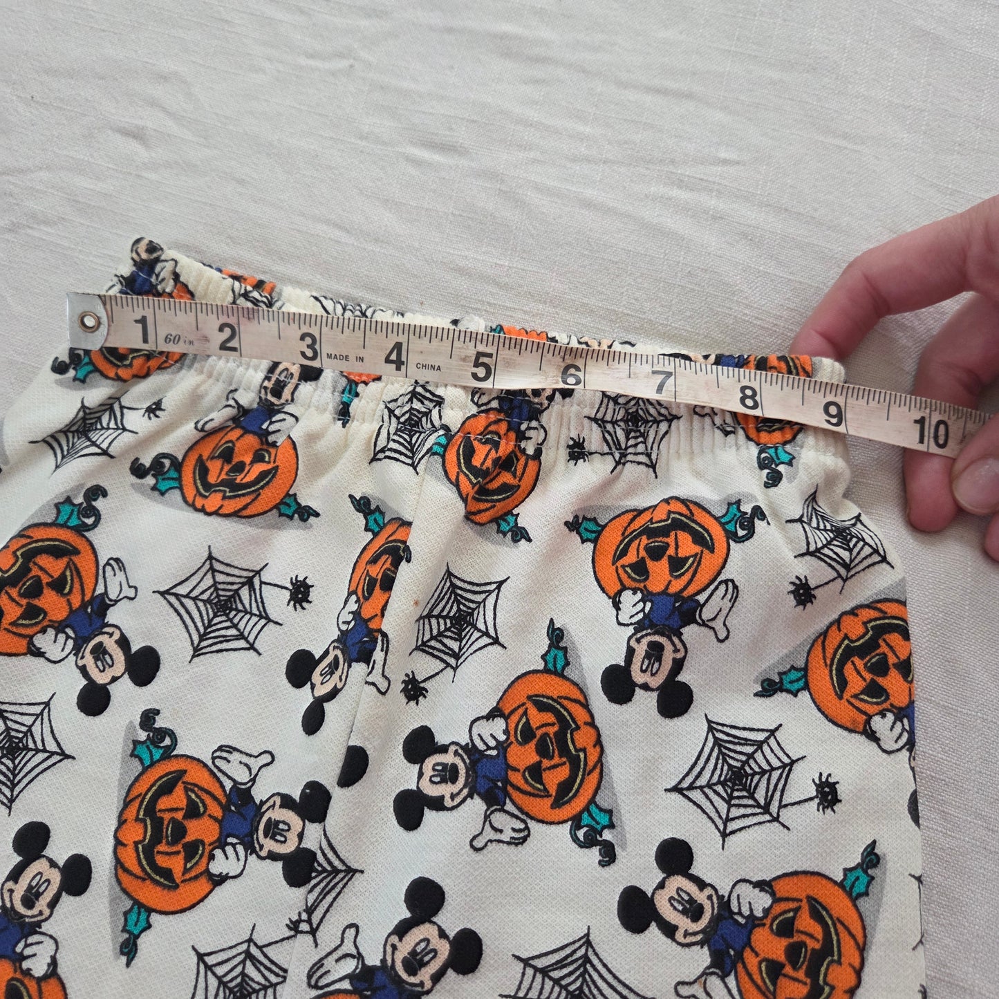 90s Vintage Halloween Mickey Mouse Jogger Pants 4t