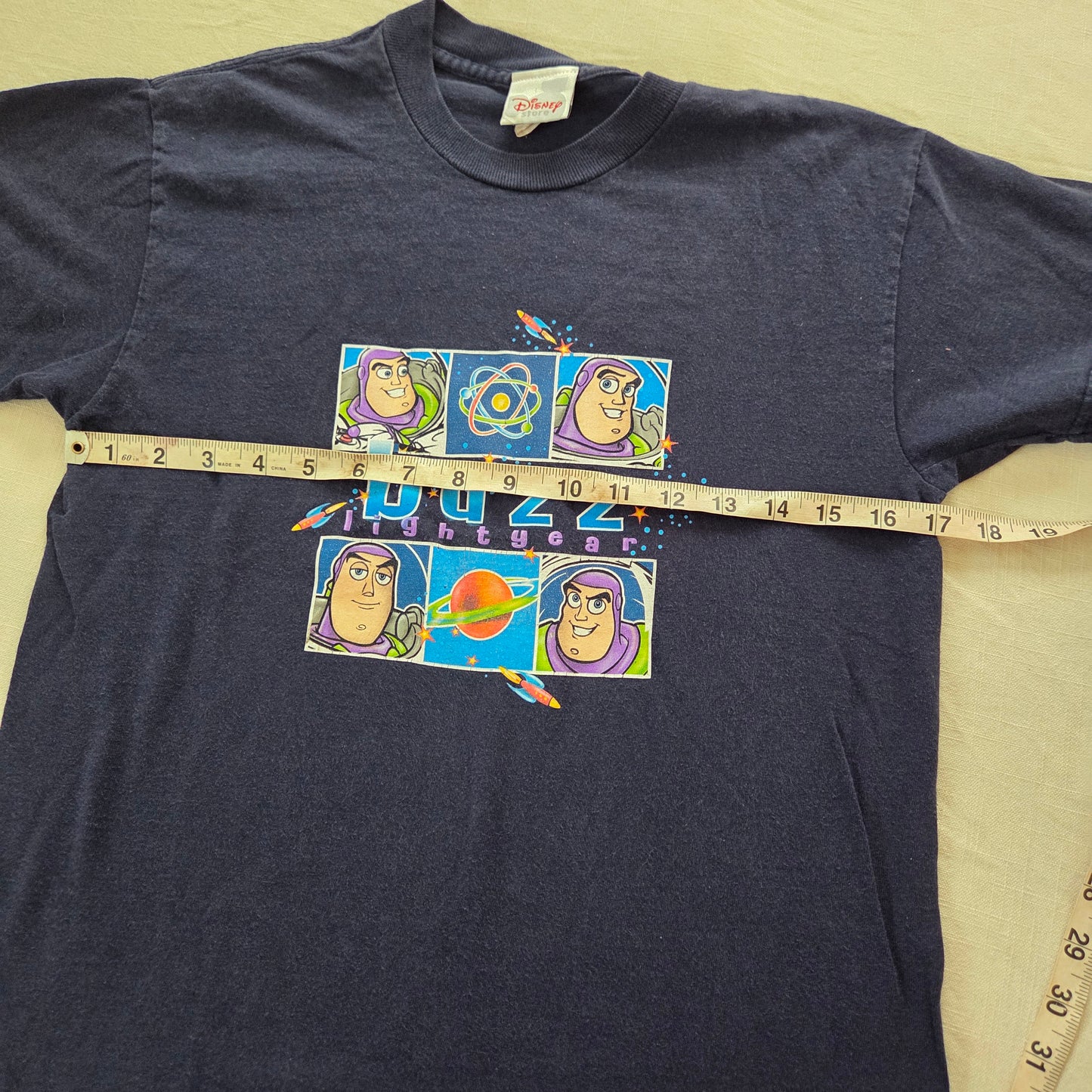 Vintage Buzz Lightyear Toy Story Tee kids 12