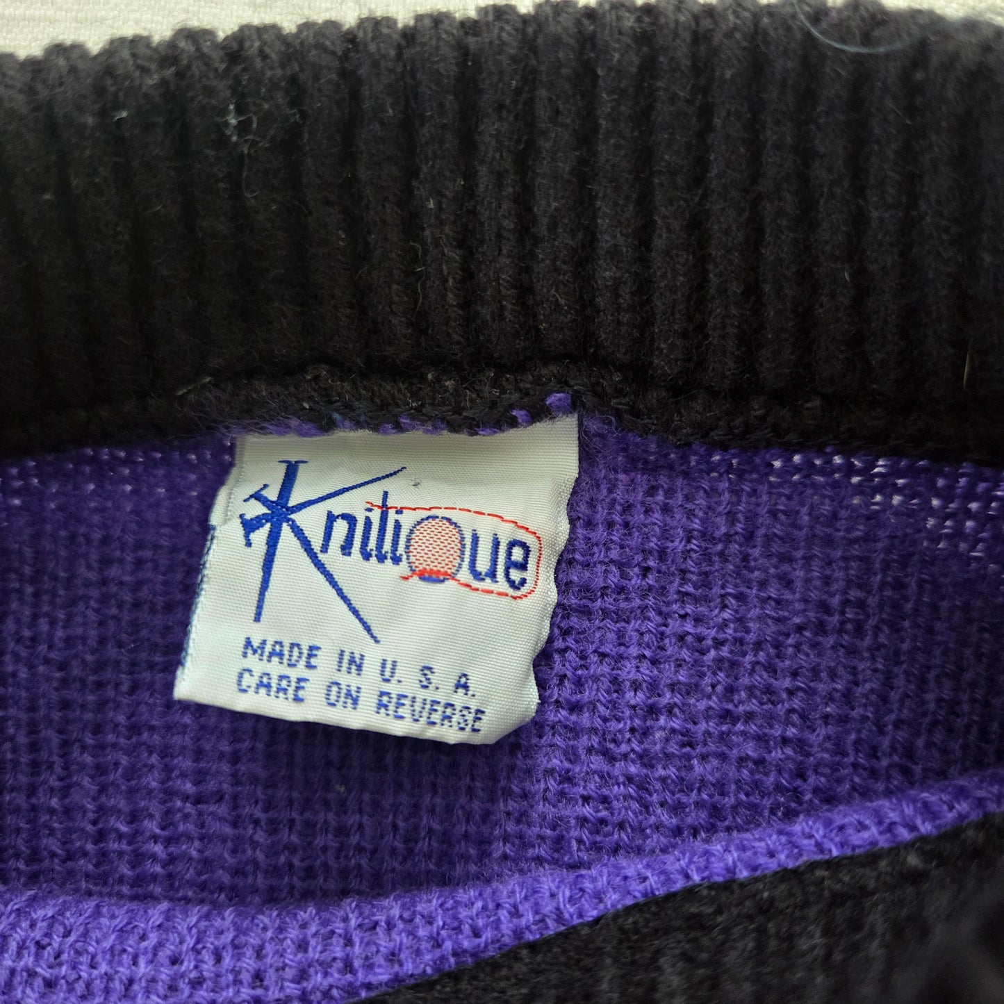 80s/90s Vintage Colorful Bear Knit Sweater 4t *flaw
