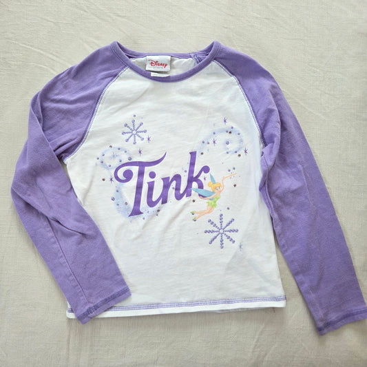 Y2k Tinkerbell Cotton Long Sleeve 5t/6
