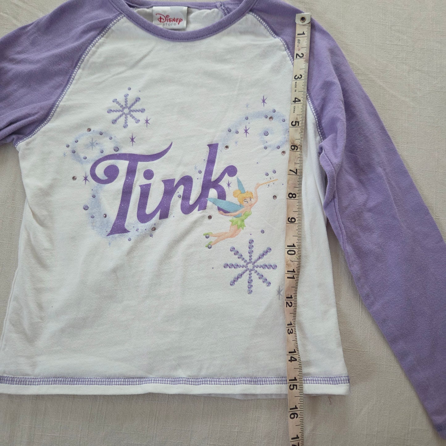 Y2k Tinkerbell Cotton Long Sleeve 5t/6
