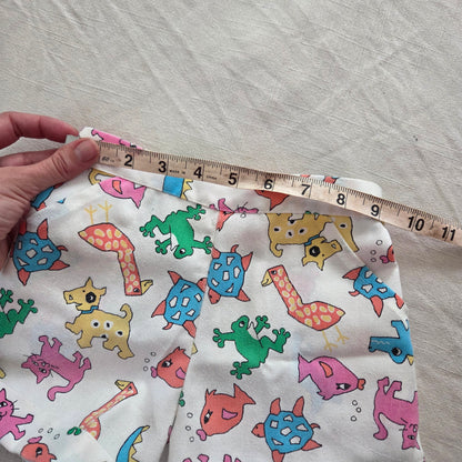 70s/80s Vintage Animals Shorts 4t