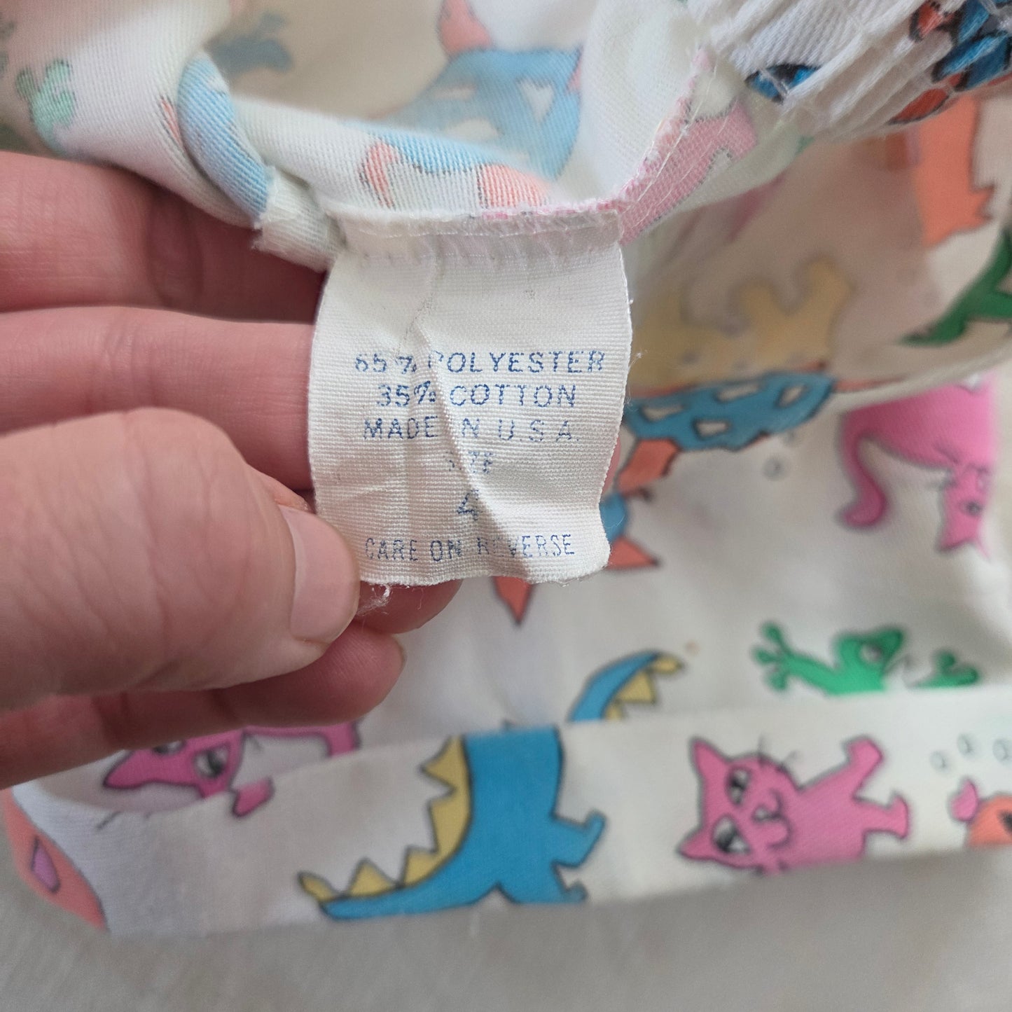 70s/80s Vintage Animals Shorts 4t