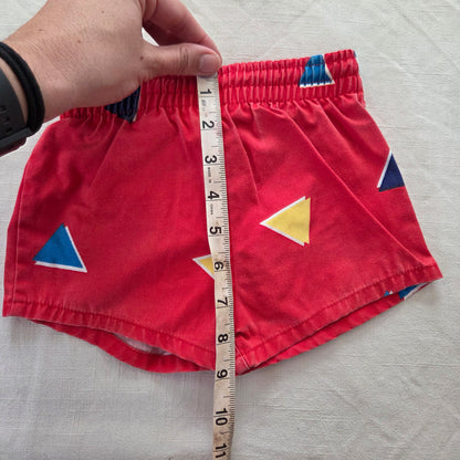80s Vintage Triangle Swim Shorts 18-24 months