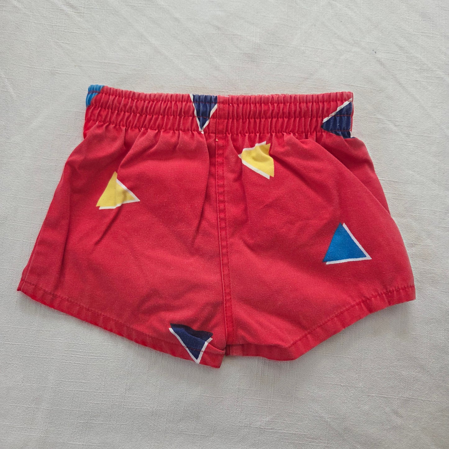 80s Vintage Triangle Swim Shorts 18-24 months