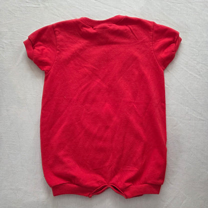 90s Vintage Snoopy Baseball Romper 18 months