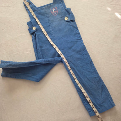 70s Vintage Blue Crest Embroidered Long Jon 3t