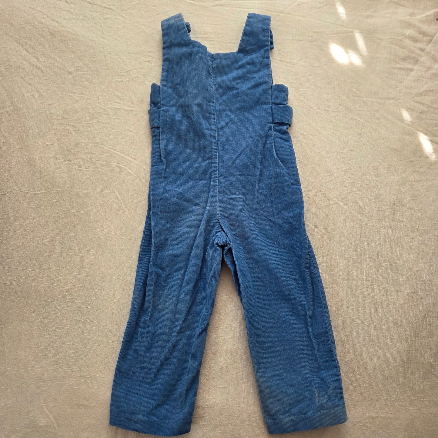 70s Vintage Blue Crest Embroidered Long Jon 3t