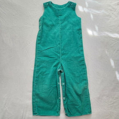 70s/80s Vintage Green Long Jon 3t/4t