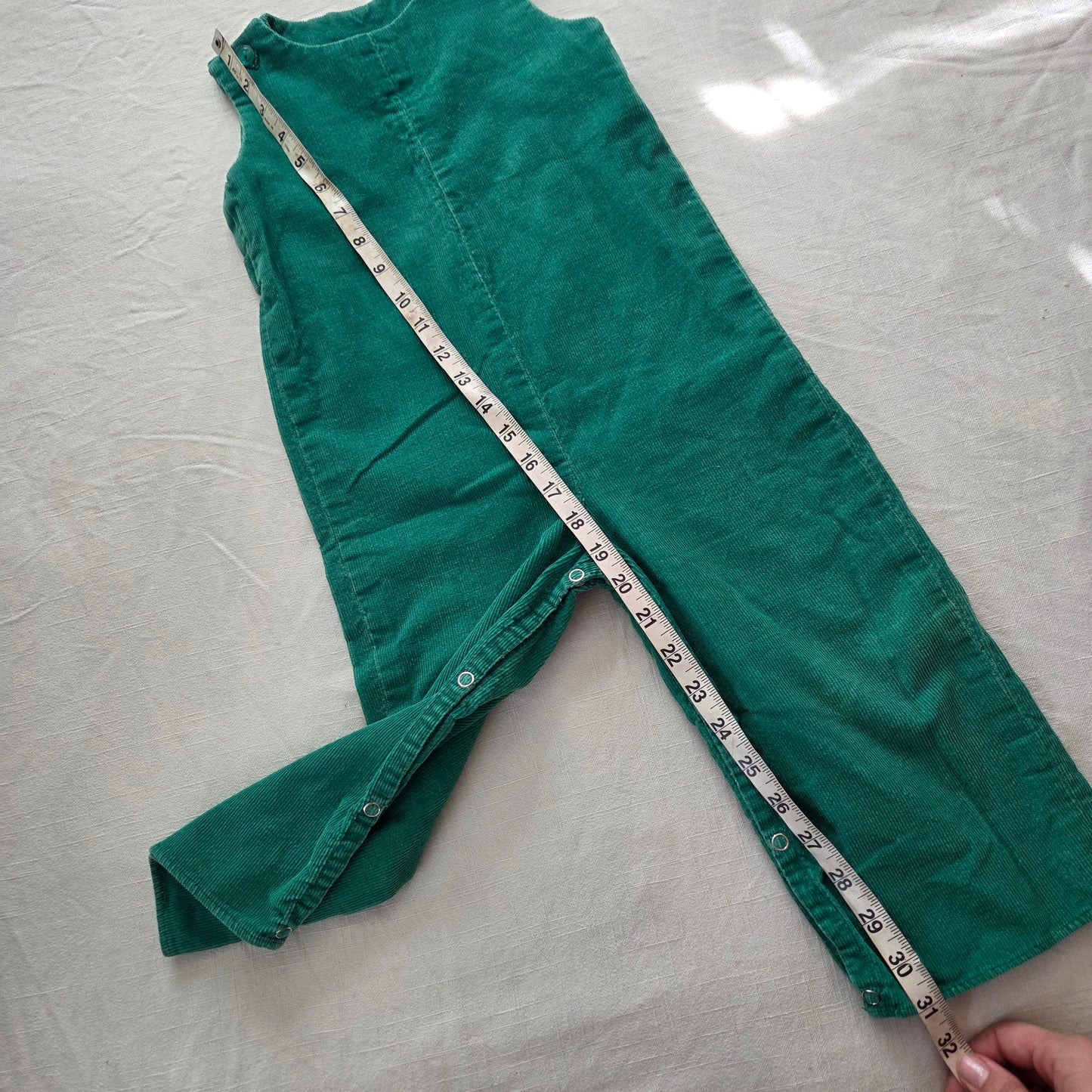70s/80s Vintage Green Long Jon 3t/4t