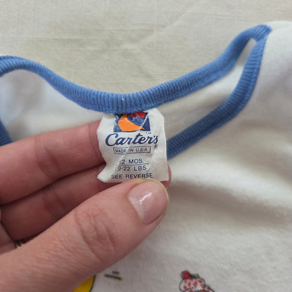 80s Vintage Ice Cream Bears Tank Top 3-6 months