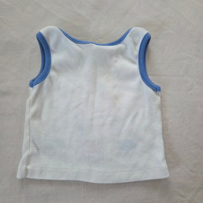 80s Vintage Ice Cream Bears Tank Top 3-6 months