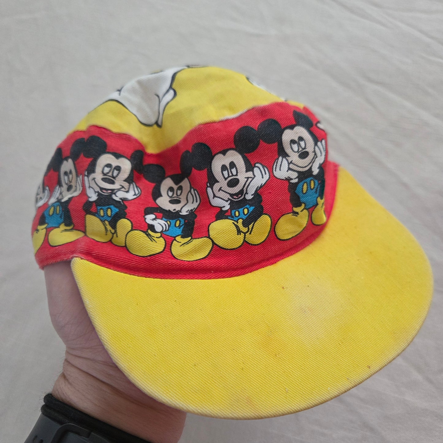 90s Vintage Mickey Mouse Hat 3-7 yrs