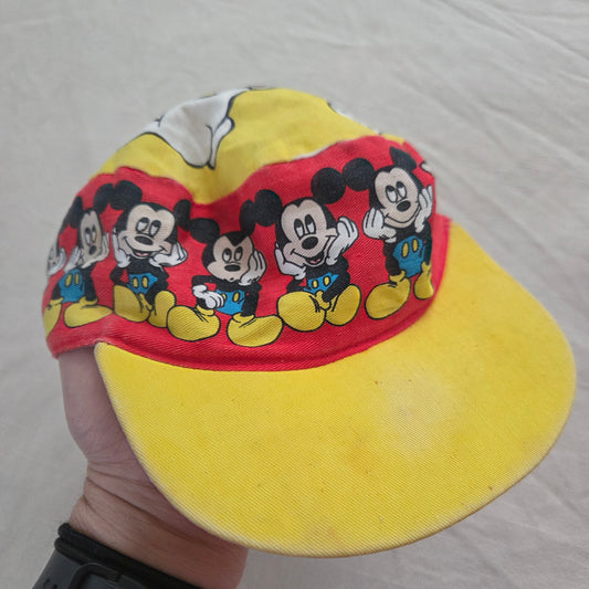90s Vintage Mickey Mouse Hat 3-7 yrs