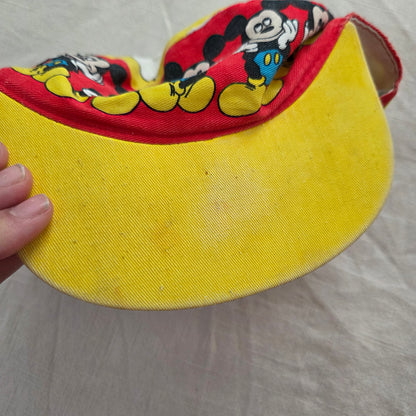 90s Vintage Mickey Mouse Hat 3-7 yrs