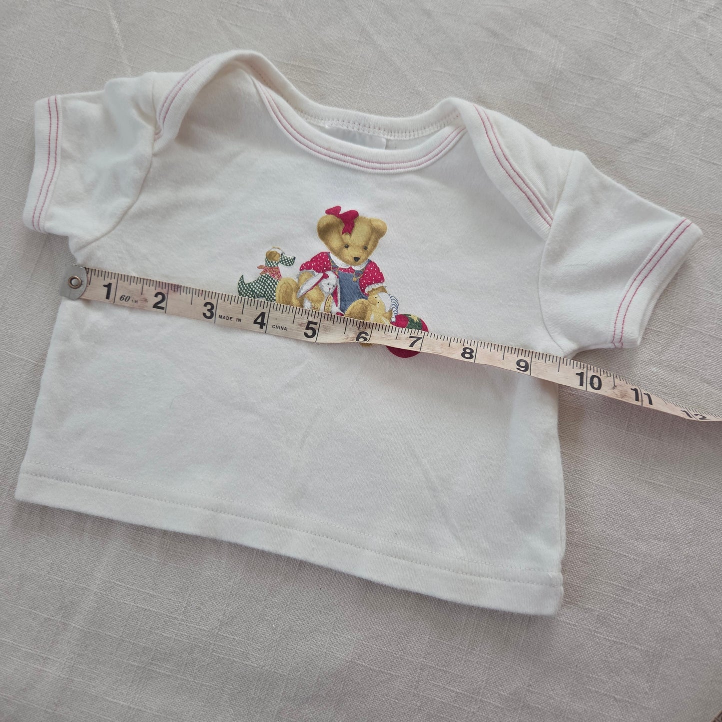 90s Vintage Bear + Toys Cotton Shirt 0-3 months