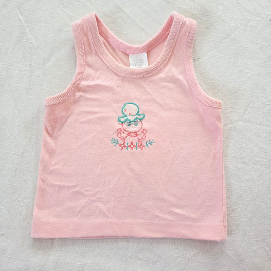 80s Vintage Duckling Tank Top 6-9 months