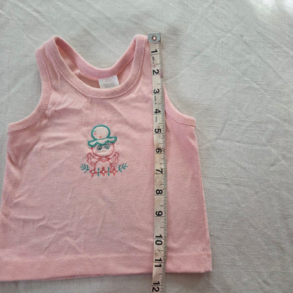 80s Vintage Duckling Tank Top 6-9 months