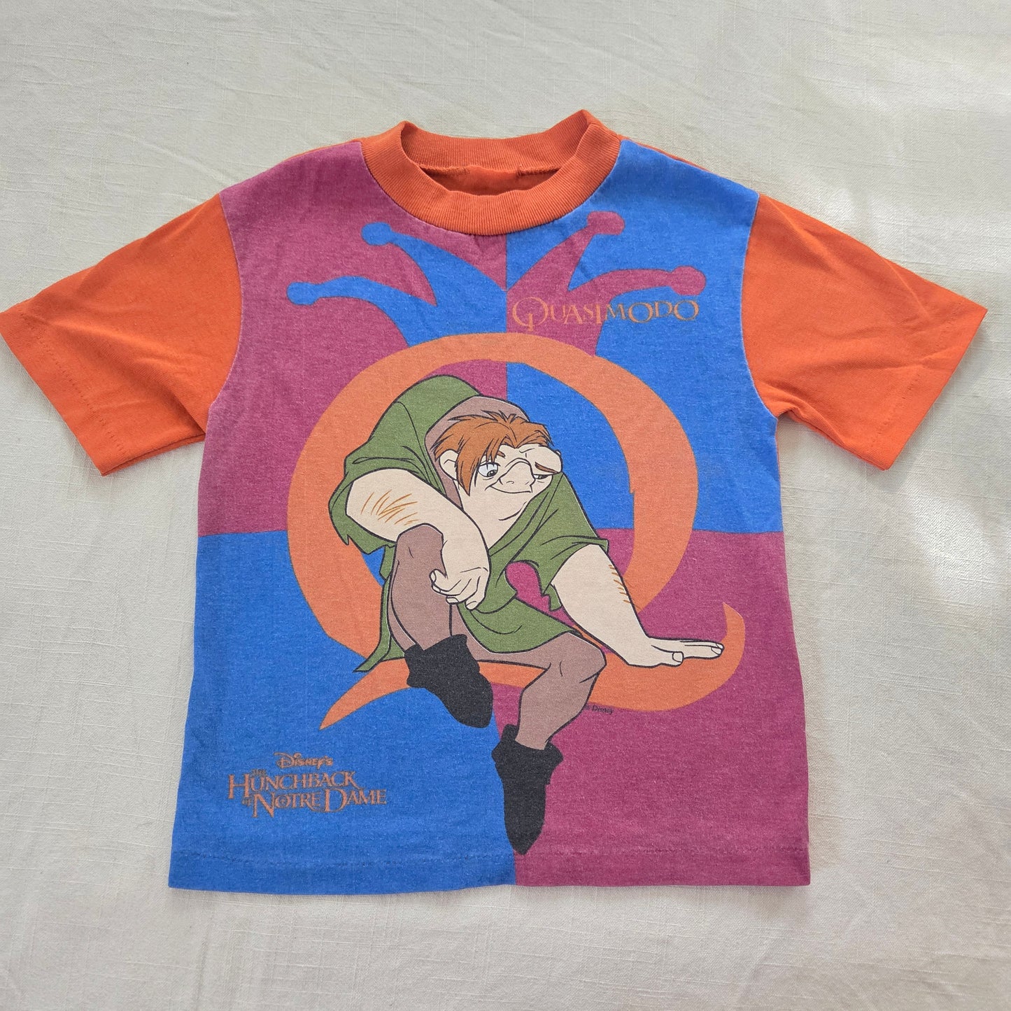 90s Vintage Hunchback Notredame Tee 4t/5t