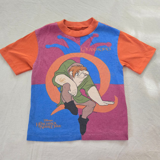 90s Vintage Hunchback Notredame Tee 4t/5t