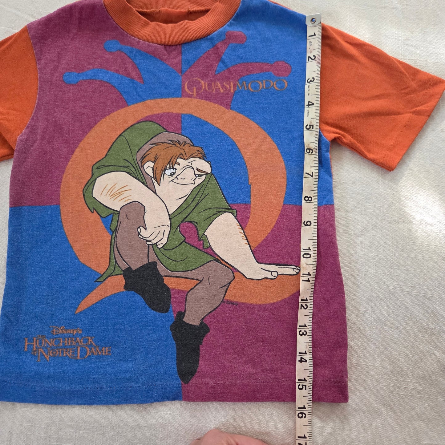 90s Vintage Hunchback Notredame Tee 4t/5t