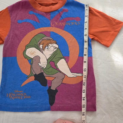 90s Vintage Hunchback Notredame Tee 4t/5t
