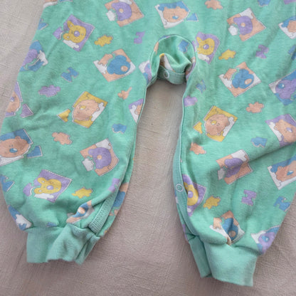 90s Vintage Animals Cotton Pantsuit 18 months