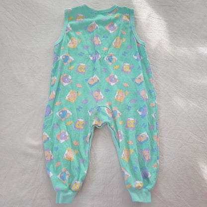 90s Vintage Animals Cotton Pantsuit 18 months