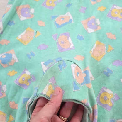 90s Vintage Animals Cotton Pantsuit 18 months