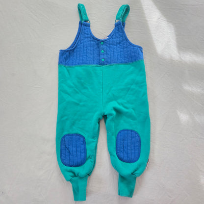 90s Vintage Gymboree Color Block Overalls 2t