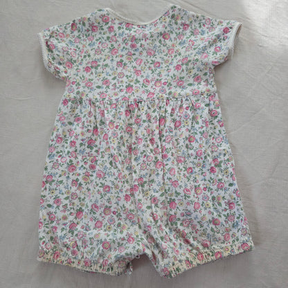 90s Vintage Gap Floral Bubble Romper 12-18 months