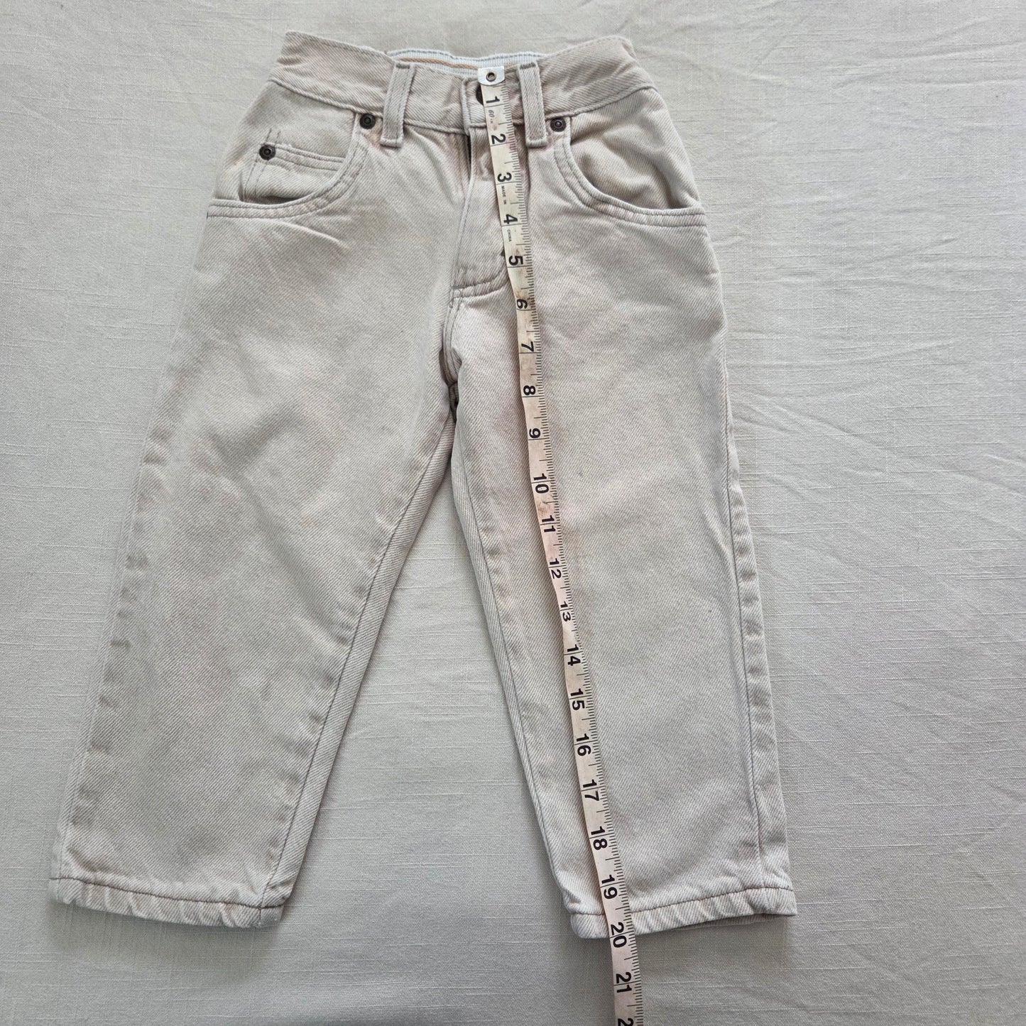 90s Vintage Lee Sand Jeans 3t