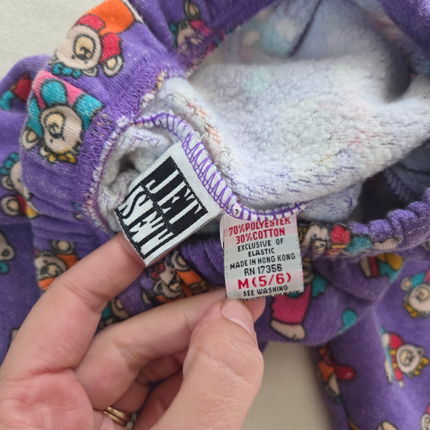 90s Vintage Bears Purple Pants 5t/6