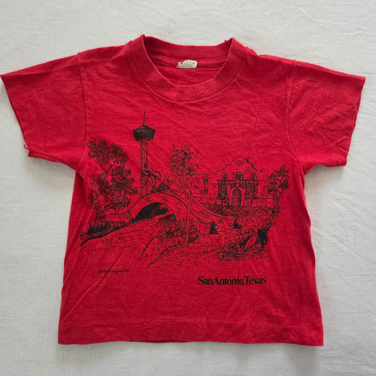 90s Vintage San Antonio Texas Tee 3t/4t