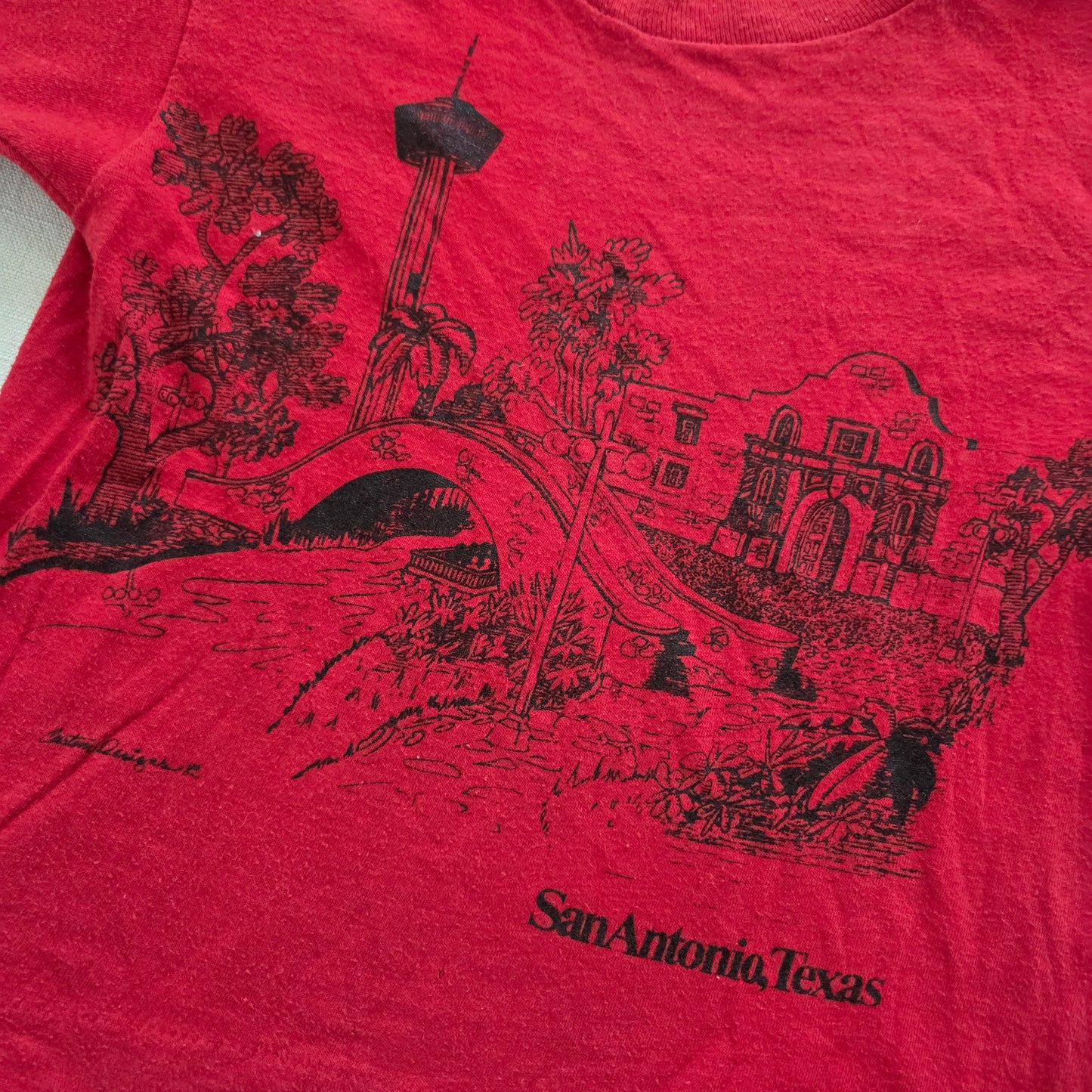 90s Vintage San Antonio Texas Tee 3t/4t