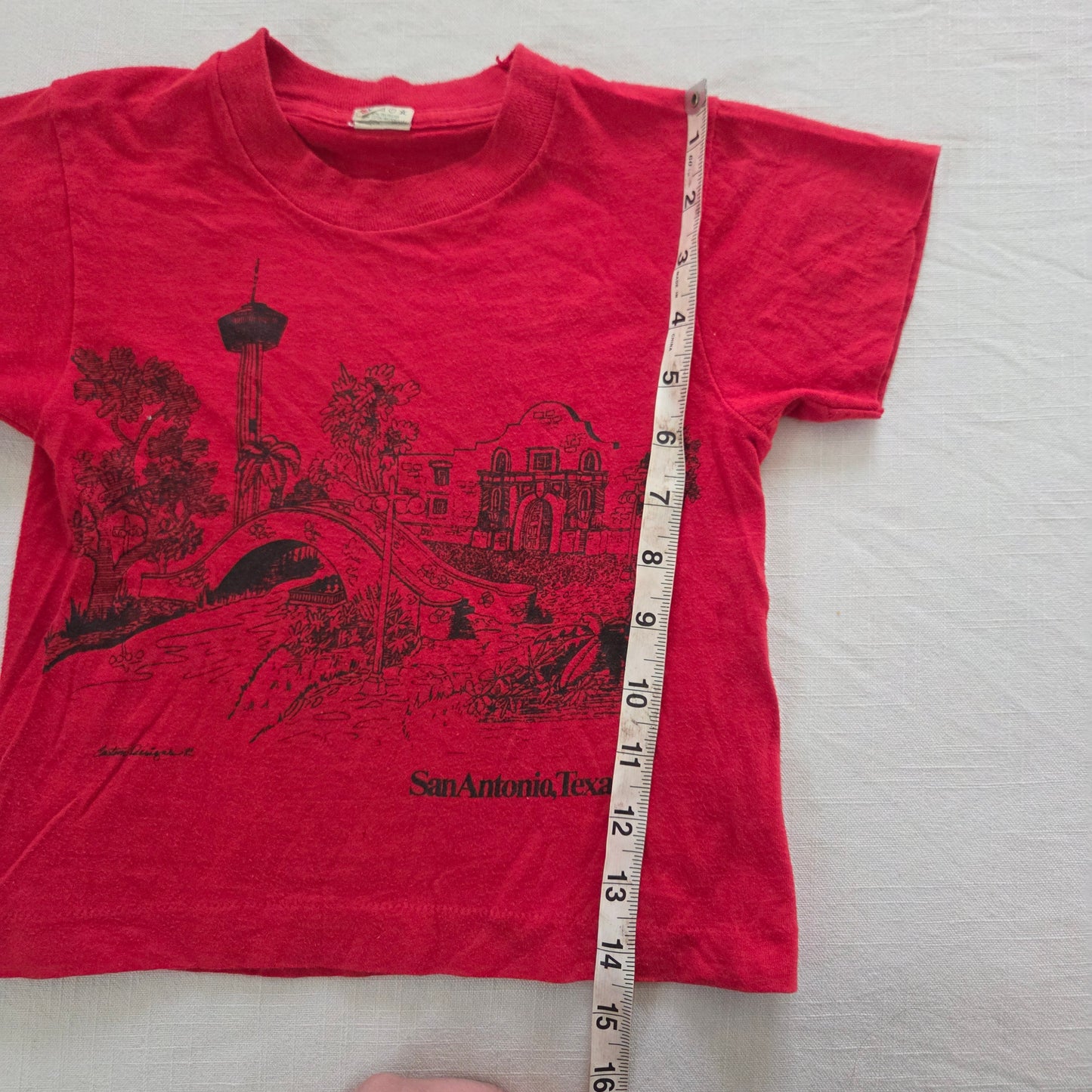 90s Vintage San Antonio Texas Tee 3t/4t