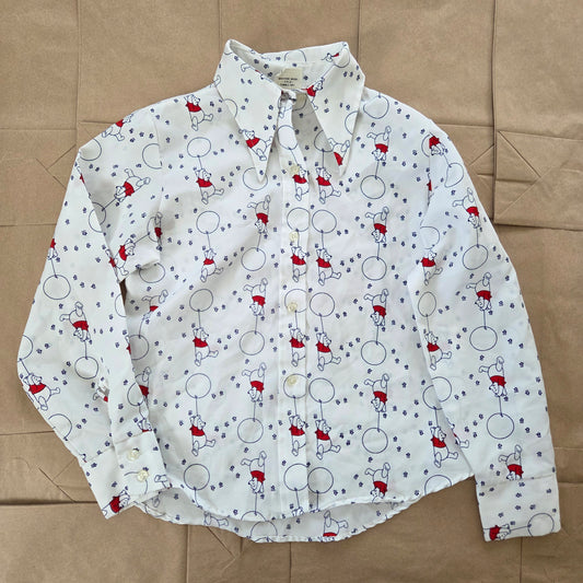 70s Vintage Pooh Buttondown kids 10