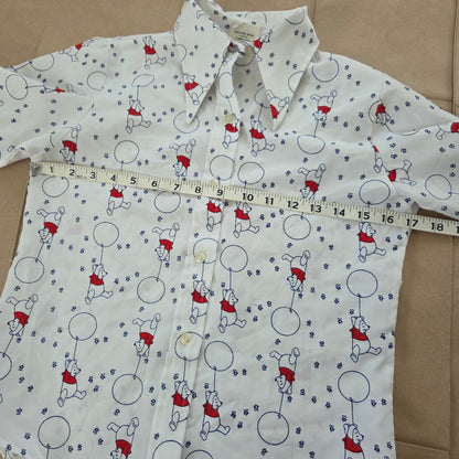 70s Vintage Pooh Buttondown kids 10