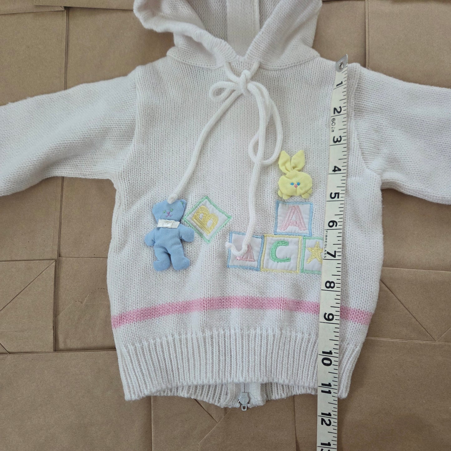 90s Vintage Toys Knit Sweater 6-9 months