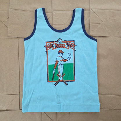 80s Vintage NWOT Baseball Tank Top 4t/5t