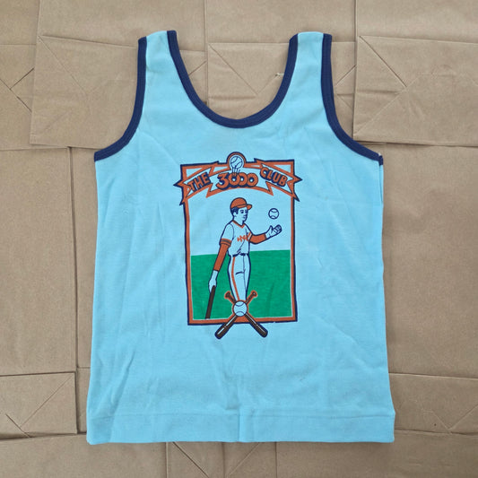 80s Vintage NWOT Baseball Tank Top 4t/5t
