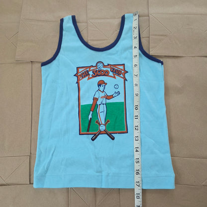 80s Vintage NWOT Baseball Tank Top 4t/5t