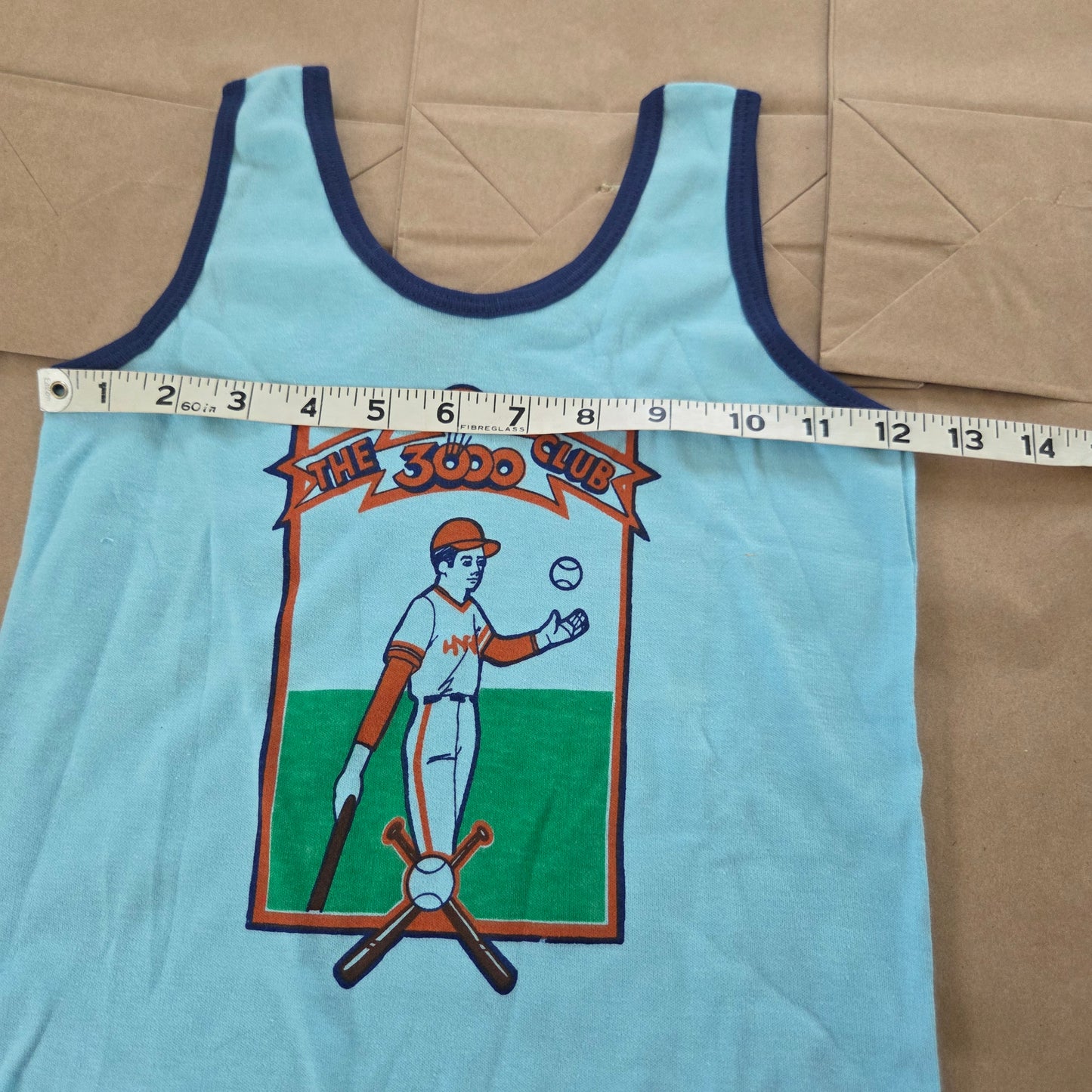 80s Vintage NWOT Baseball Tank Top 4t/5t