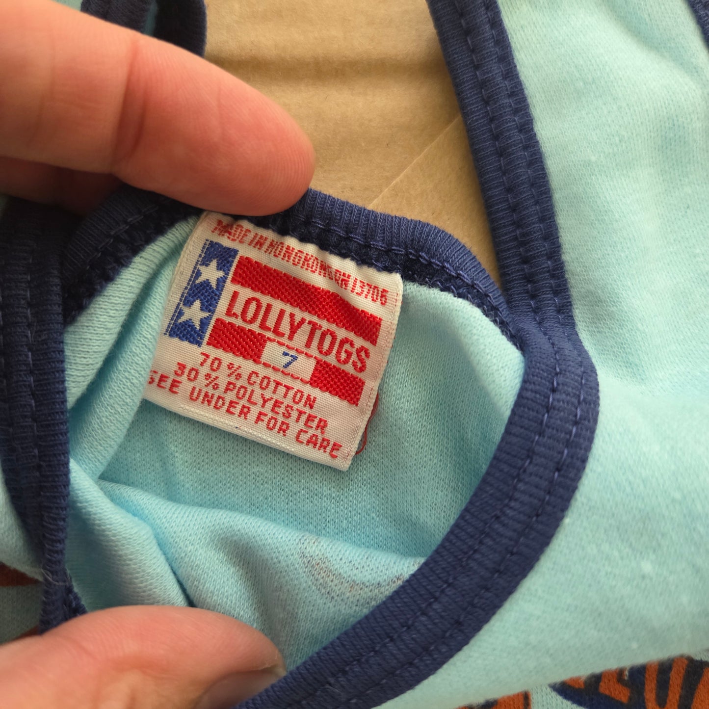 80s Vintage NWOT Baseball Tank Top 4t/5t