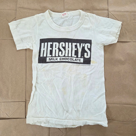 70s/80s Vintage Hershey's Single Stitch Cotton Tee 4t