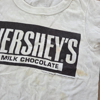 70s/80s Vintage Hershey's Single Stitch Cotton Tee 4t