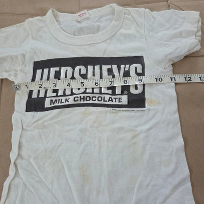70s/80s Vintage Hershey's Single Stitch Cotton Tee 4t