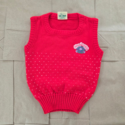 80s Vintage Cabbage Patch Kids Knit Vest 3t/4t